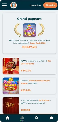 Promotions et événements du casino